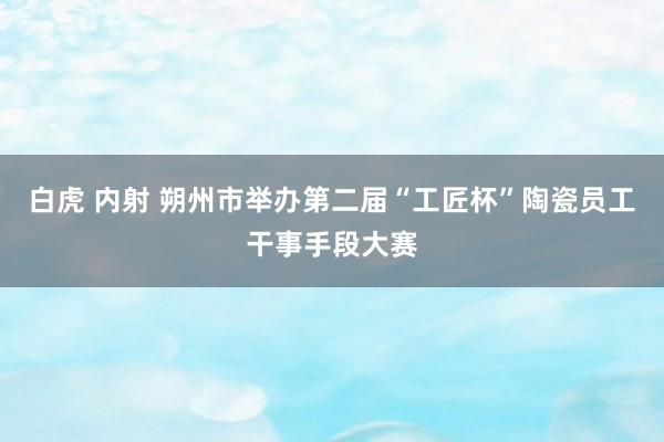 白虎 内射 朔州市举办第二届“工匠杯”陶瓷员工干事手段大赛